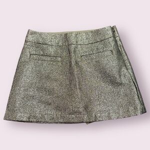 Gap Girls Bronze Sparkly Mini Skirt | Size 5